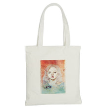 Load image into Gallery viewer, Reusable Shopping Bag Fashion Women Canvas Tote Bags Printing eco Bag Cartoon bolsa de compras Shopper Shoulder Bags #F