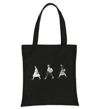 Load image into Gallery viewer, Reusable Shopping Bag Fashion Women Canvas Tote Bags Printing eco Bag Cartoon bolsa de compras Shopper Shoulder Bags #F