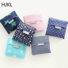 Load image into Gallery viewer, Shopping Bag Hot Sale Fashion Printing Foldable Green Reusable Tote Folding Pouch Handbag Convenient Large-capacity Storage Bags