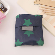 Load image into Gallery viewer, Shopping Bag Hot Sale Fashion Printing Foldable Green Reusable Tote Folding Pouch Handbag Convenient Large-capacity Storage Bags