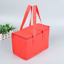 Load image into Gallery viewer, Lunch Cooler Bag Insulation Folding Picnic Portable Ice Pack Food Thermal Bag Food Delivery Bag Drink Carrier Insulated Bag